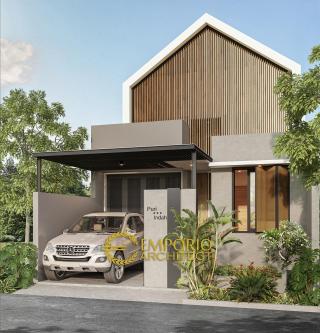 Gambar 5 Desain Rumah Modern 1 Lantai Karya Emporio Architect