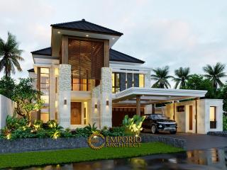 5 Desain Rumah Villa Bali 2 Lantai Pilihan Sepanjang Tahun 2020