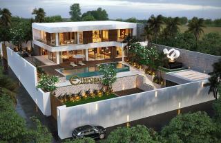 Desain Rumah Mewah Berkarakter Villa