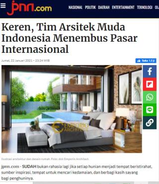 Ulasan Media jpnn.com - Keren, Tim Arsitek Muda Indonesia Menembus Pasar Internasional