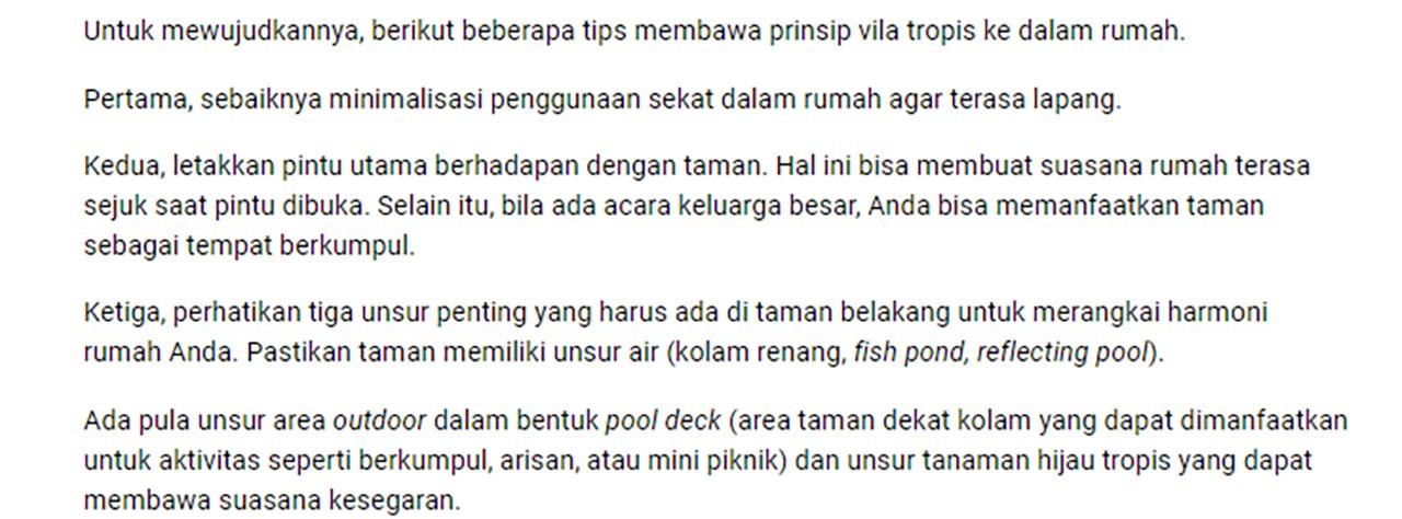 Ulasan Media KOMPAS.com - Tips Membangun Rumah Bergaya Vila agar Tetap Betah Beraktivitas dari Rumah 3 3