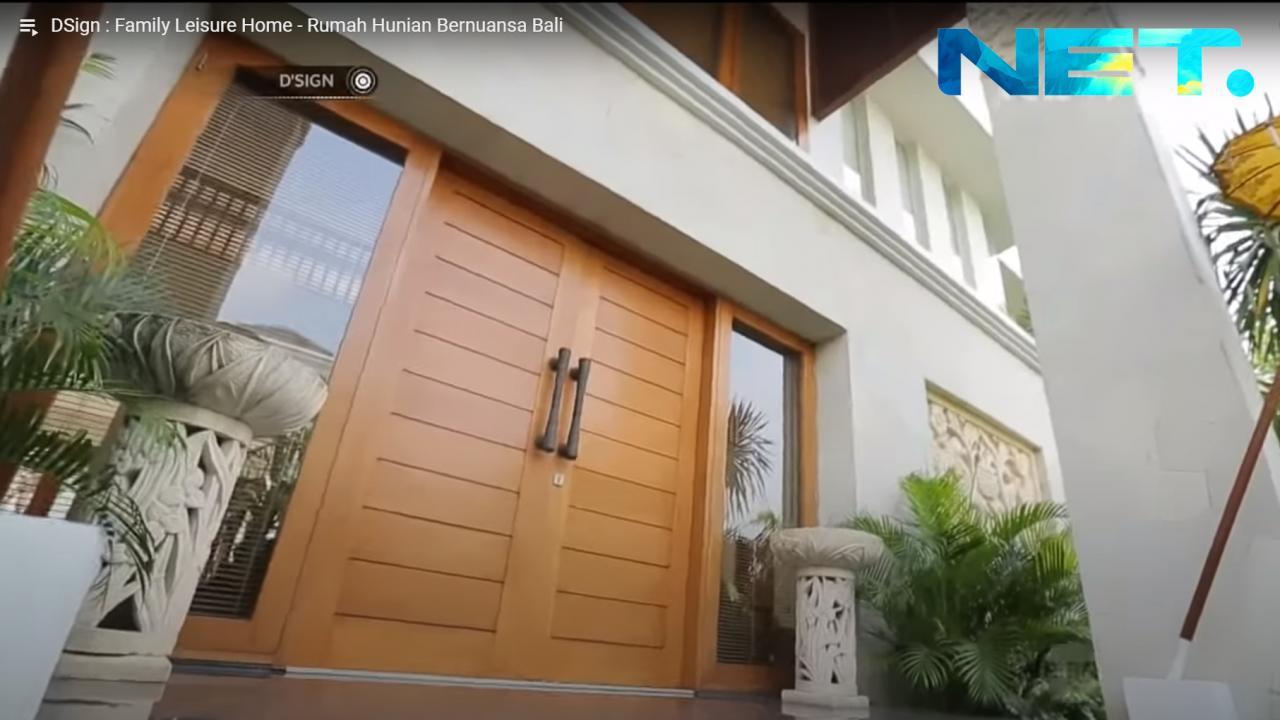 Ulasan Media Rumah Hunian Bernuansa Bali di NET TV