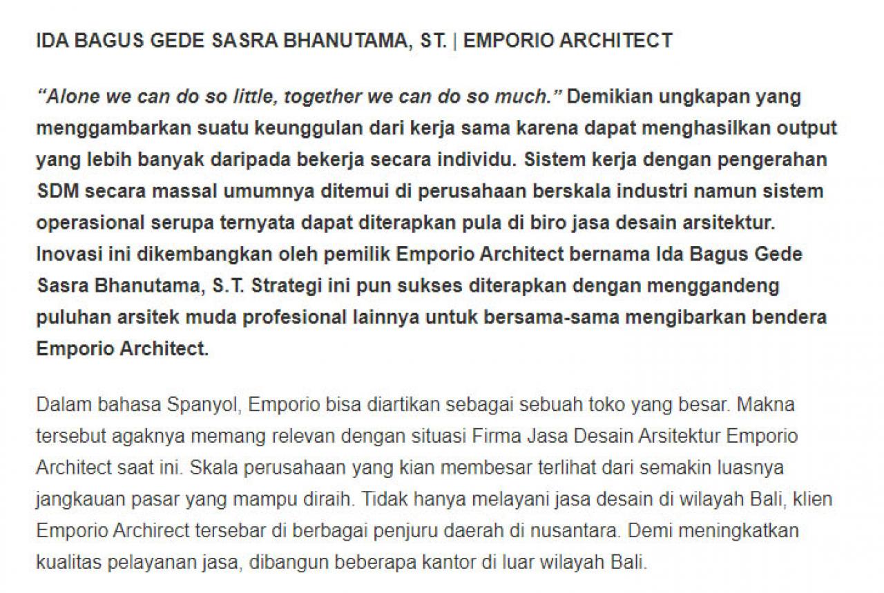 Ulasan Media SUARAHARIANRAKYAT.com - Rumah Bagi Puluhan Arsitek Muda Profesional 2 2