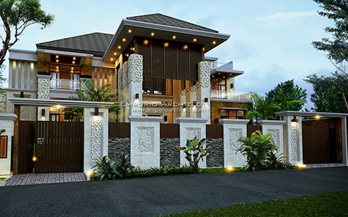 10 Desain Rumah Villa Bali Tropis Terbaik Emporio Architect