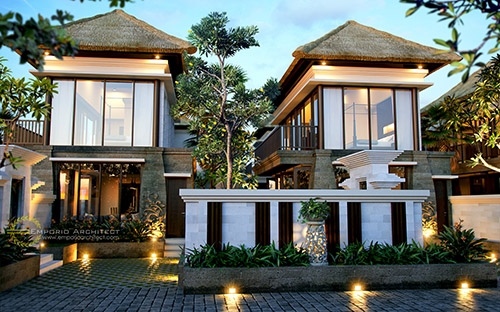 10 Desain Villa Tropis Terbaik Pilihan Emporio Architect