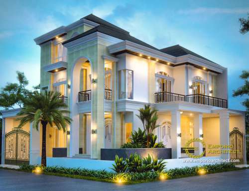 Desain Rumah Mediteran Posisi Hook Terbaik