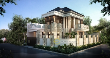 Desain Rumah Mewah Modern 2 Lantai di Jakarta