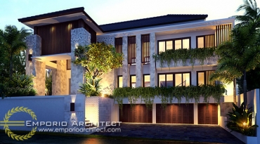 Desain Rumah Villa Arsitek Jakarta