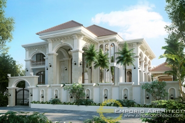 Portofolio Desain Rumah Classic karya Jasa Arsitek Jakarta