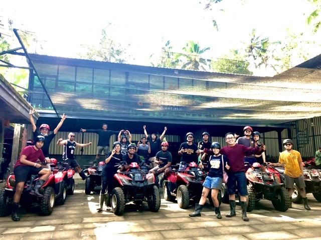 Gathering Tim Arsitek Bali Bermain ATV di Abiansila Adventure