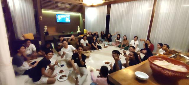 Gathering Tim Drafter di Khayangan Kemenuh Villas