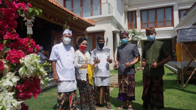 Undangan Peresmian Rumah Klien Ibu Mirah di Denpasar Bali