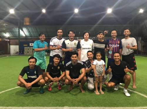 Kegiatan Futsal Tim Emporio Architect Bali