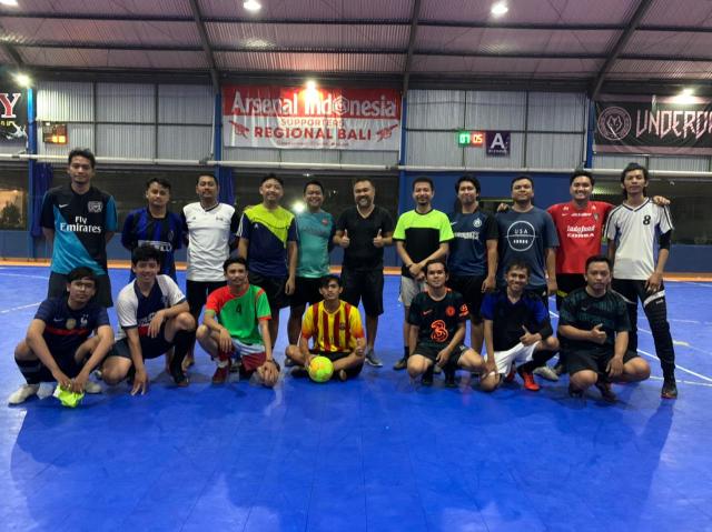 Kegiatan Futsal Tim Emporio Architect Bali di My Stadium