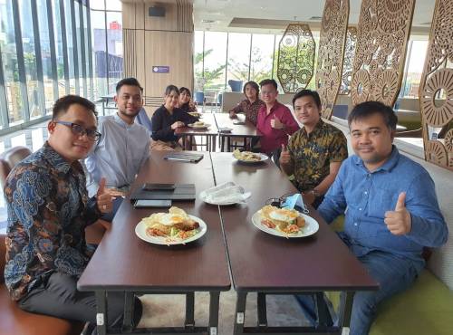 Kunjungan Owner Emporio Architect dengan Tim Arsitek Bandung