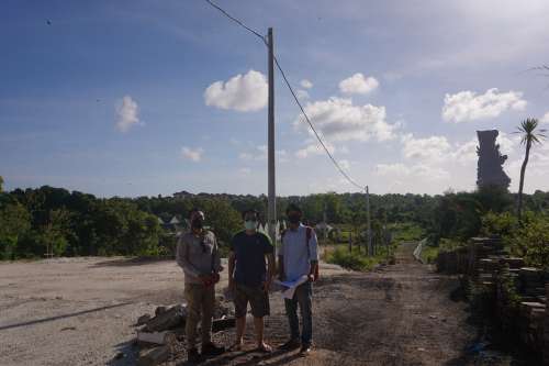 Kunjungan Survey Lahan Bapak Atong - Bali