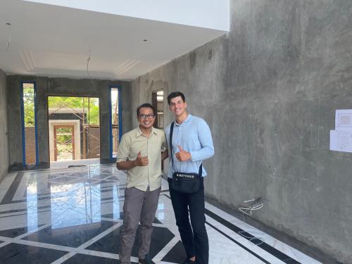 Kunjungan Tim Emporio Architect Bali ke Project Bapak David