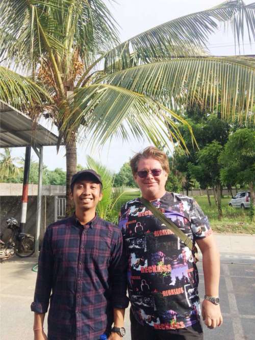 Meeting dengan Bapak Toni Ishijima di Kuta - Lombok