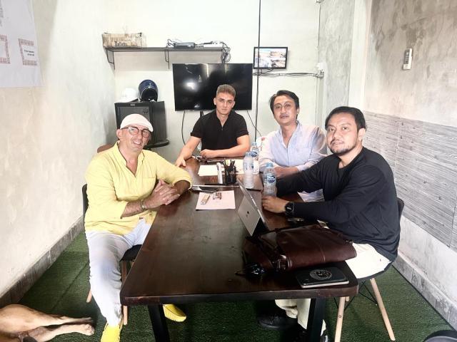 Meeting Klien Mr. Aron dan Mr. Niki di Jimbaran, Bali