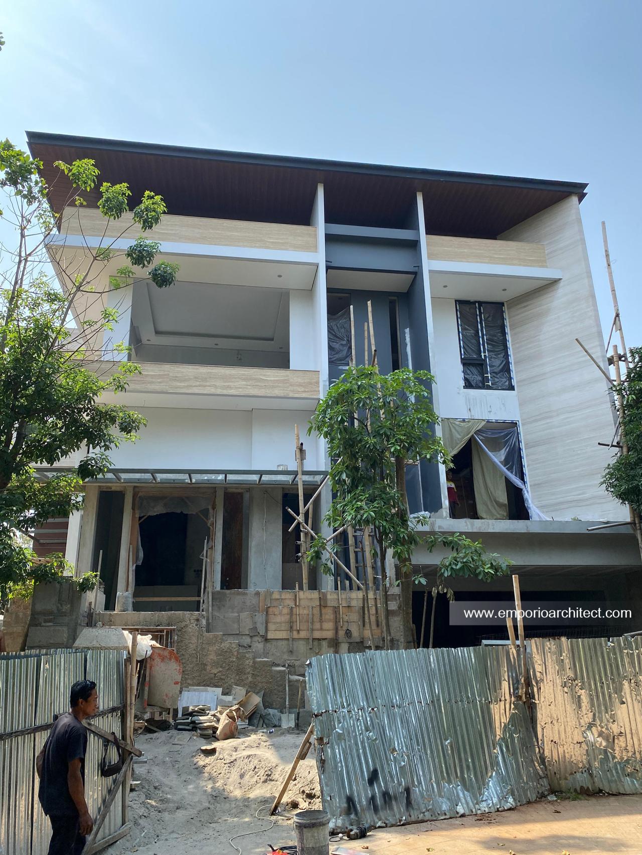 Progress Pembangunan Rumah Bapak CHT di BSD, Tangerang Selatan