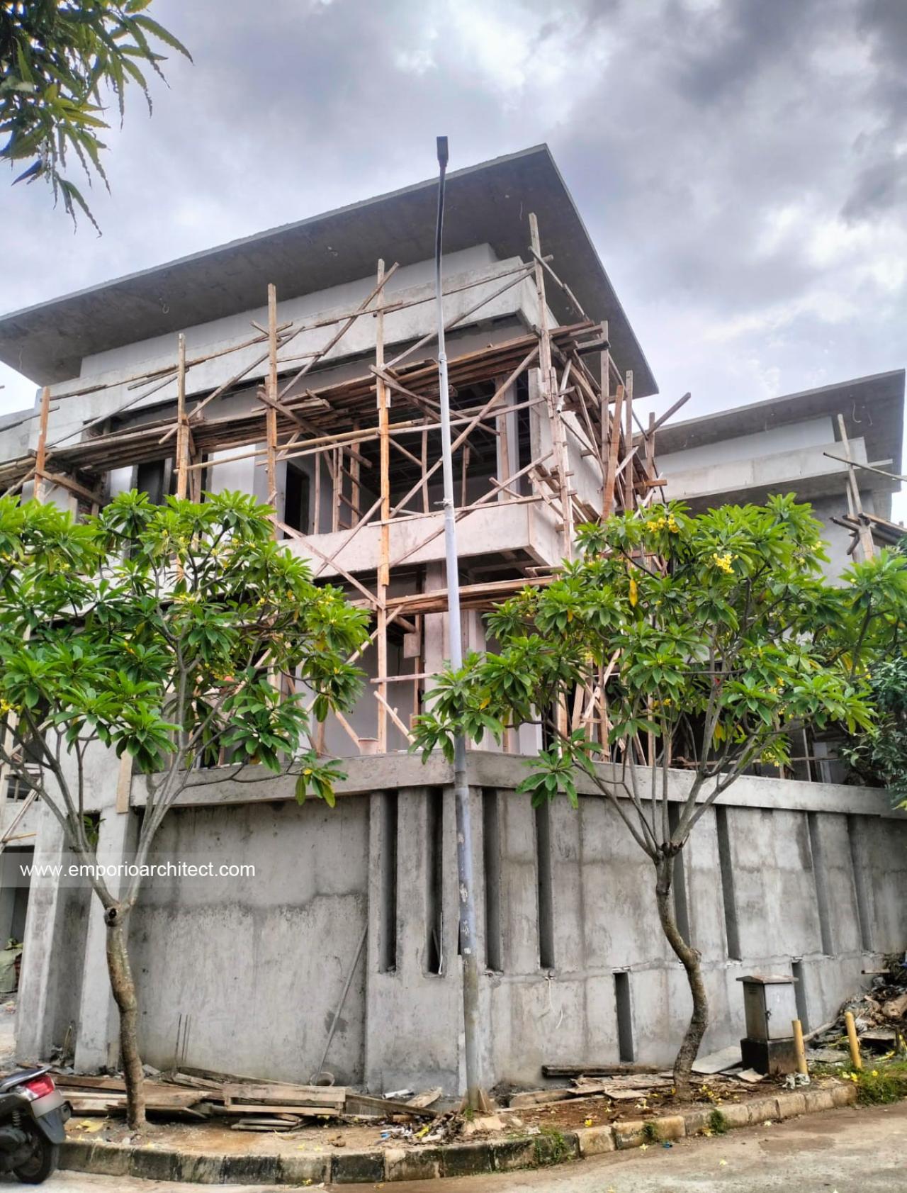 Progress Pembangunan Rumah Bapak DSH di Bekasi