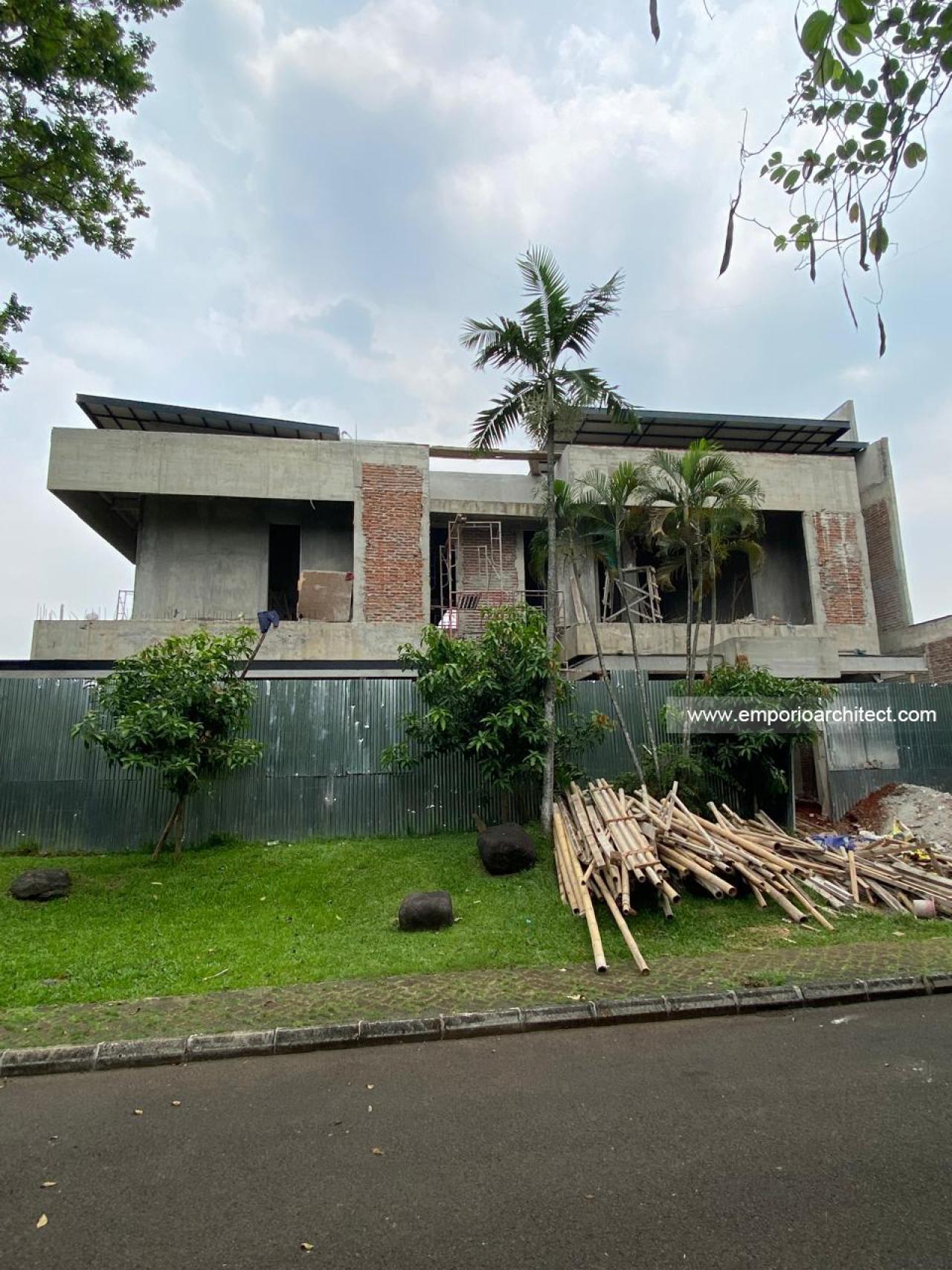 Progress Pembangunan Rumah Bapak LVN di BSD, Tangerang Selatan