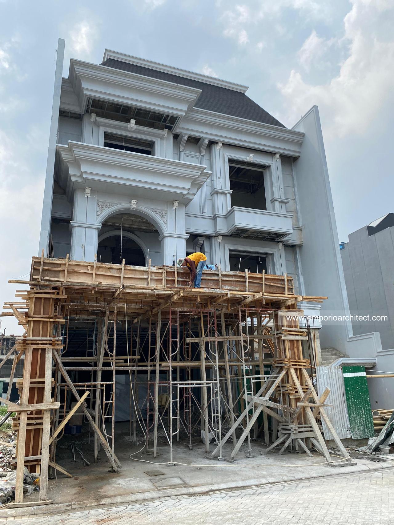 Progress Pembangunan Rumah Bapak RBB di PIK, Jakarta Utara