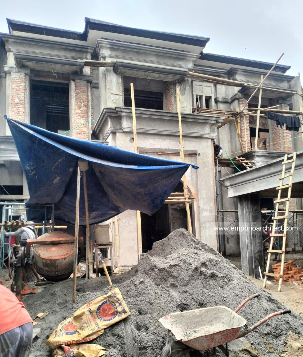 Progress Pembangunan Rumah Bapak SHD di Parung, Bogor