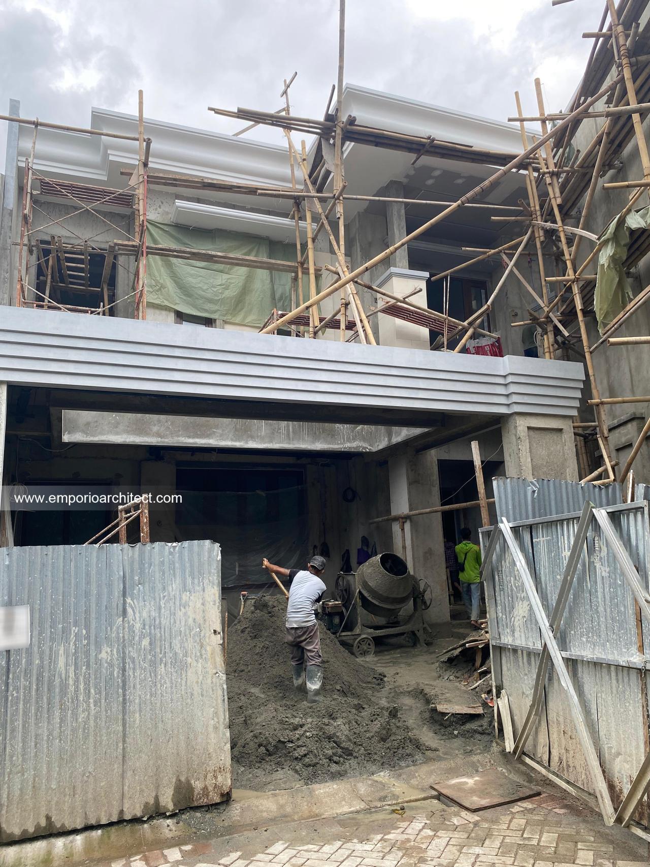 Progress Pembangunan Rumah Ibu EPT di Bintaro, Jakarta Selatan