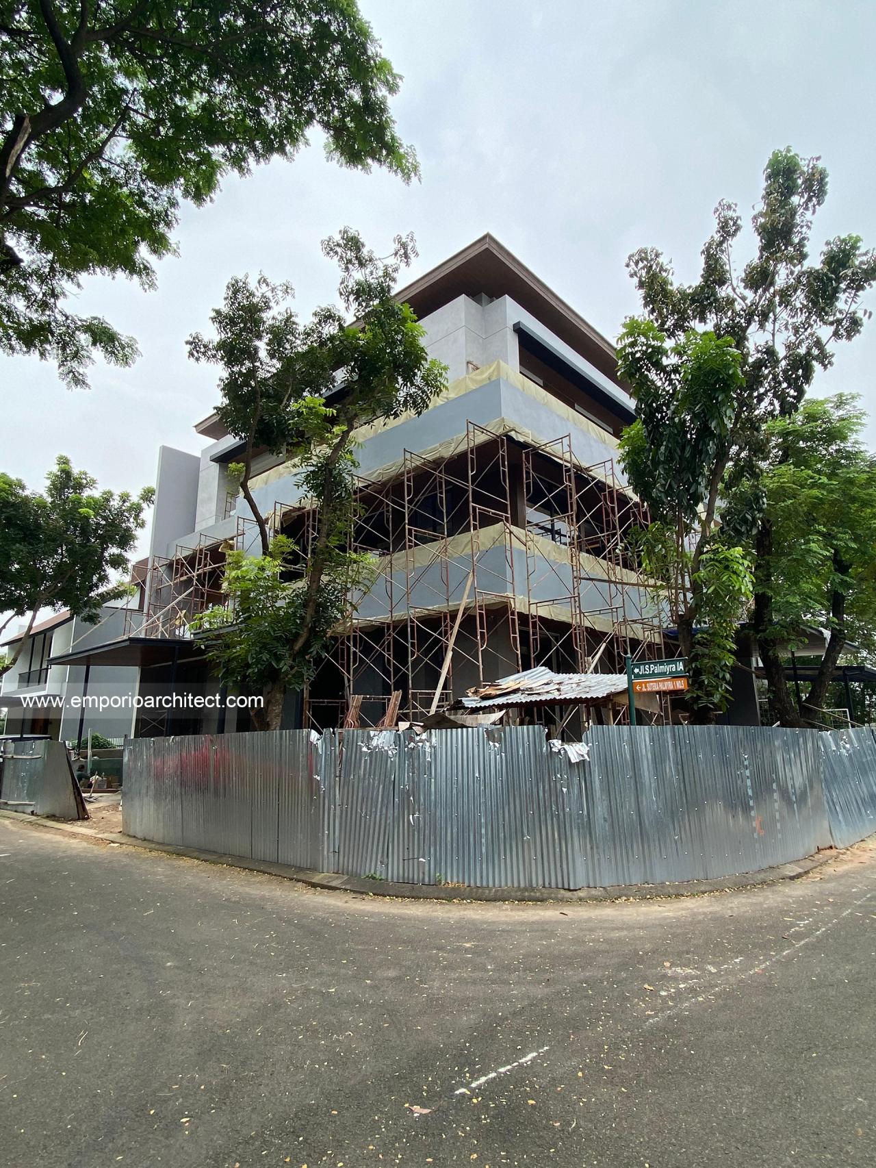 Progress Pembangunan Rumah Ibu LVA di Tangerang Selatan