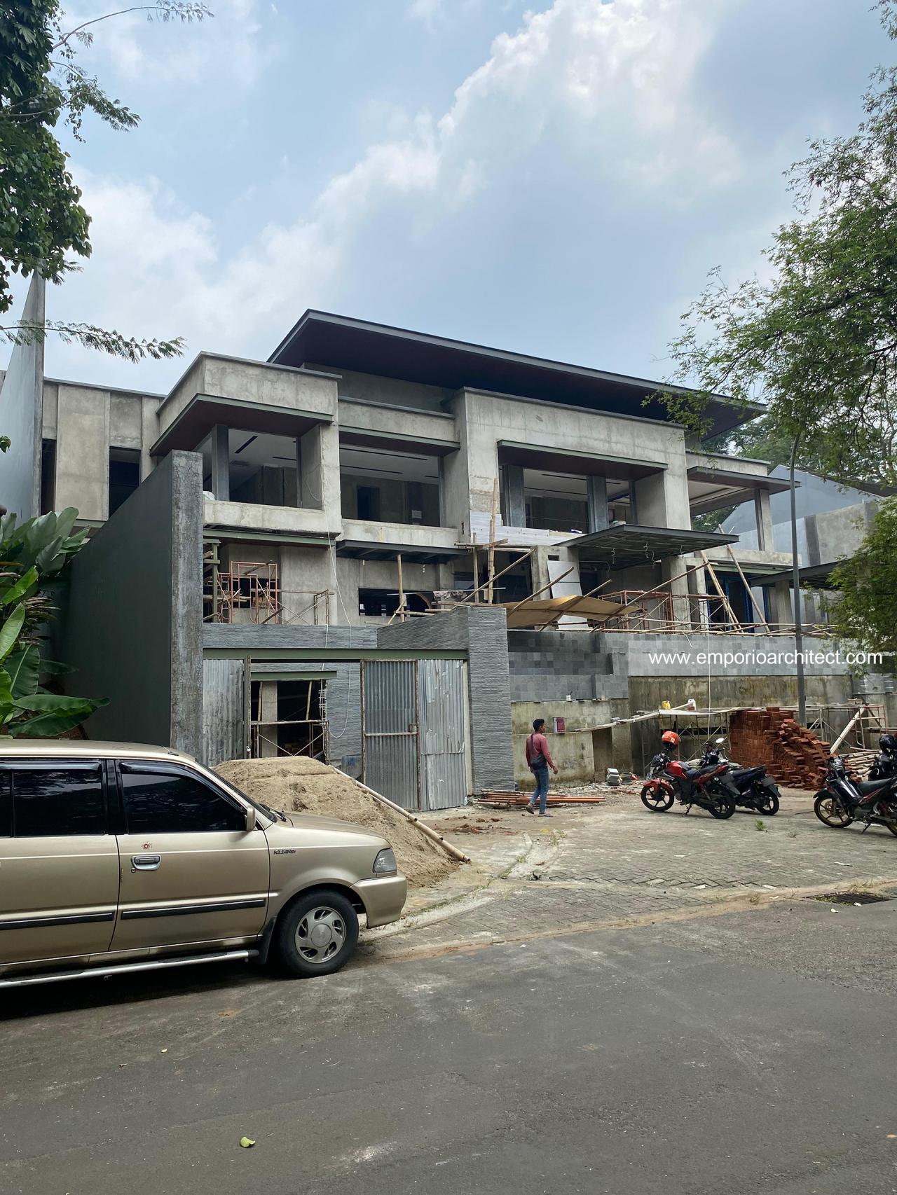 Progress Pembangunan Rumah Ibu SLV di BSD, Tangerang Selatan