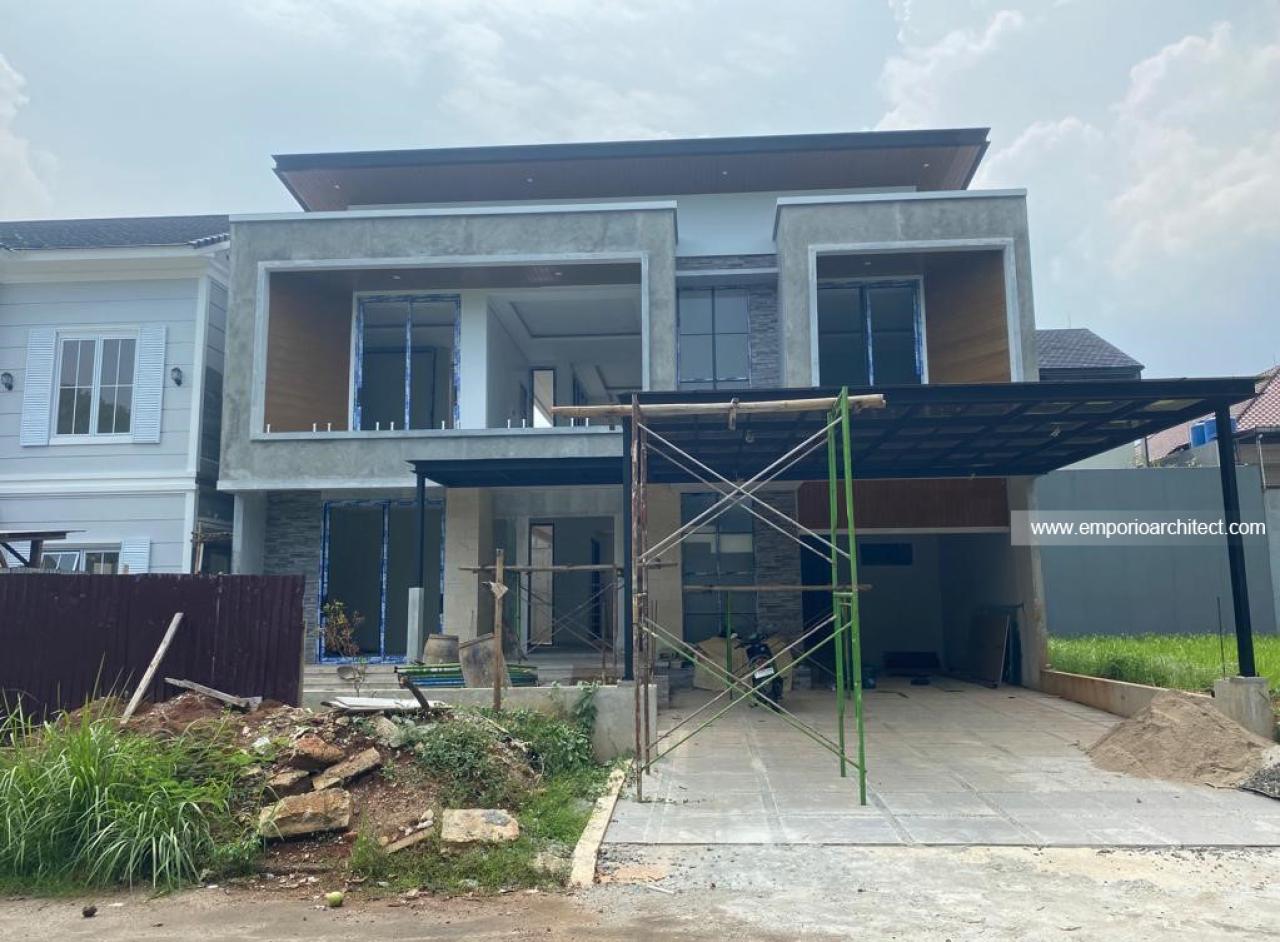 Construction Progress Of Mrs SYN In Alam Sutera Tangerang Selatan Banten