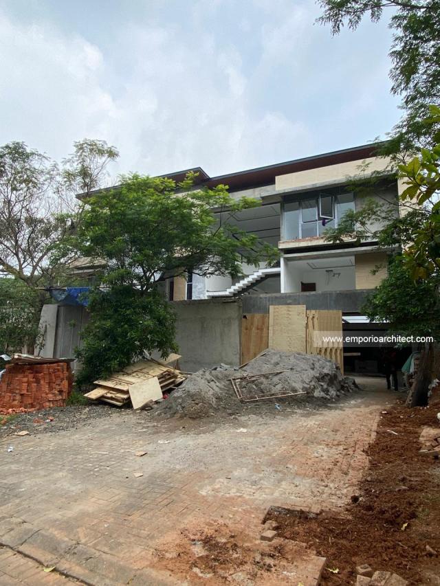 Progress Pembangunan Rumah Bapak BBG di BSD, Tangerang Selatan, Banten