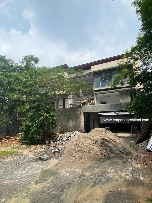 Progress Pembangunan Rumah Bapak BBG di BSD, Tangerang Selatan, Banten