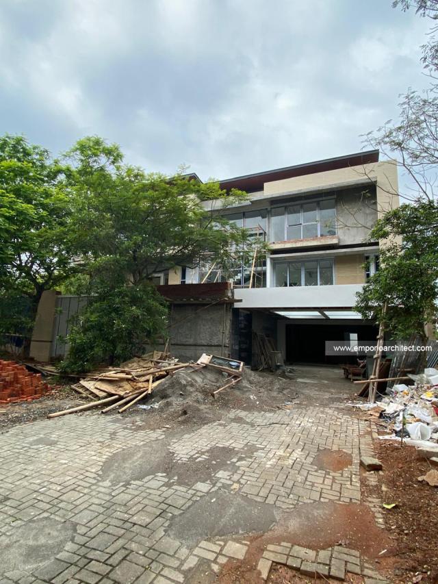 Progress Pembangunan Rumah Bapak BBG di BSD, Tangerang Selatan, Banten