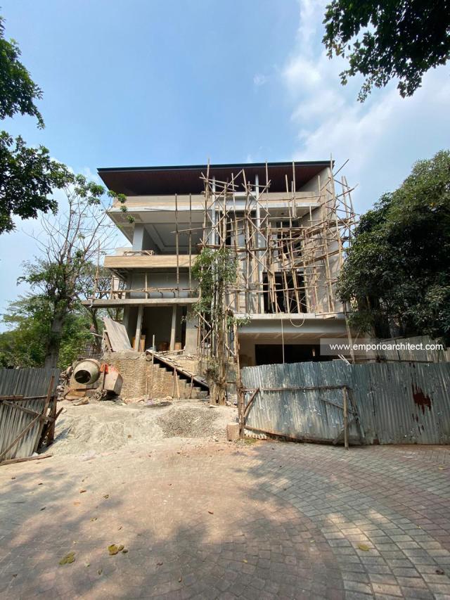 Progress Pembangunan Rumah Bapak CHT di BSD, Tangerang Selatan