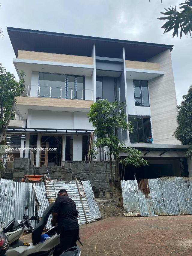 Progress Pembangunan Rumah Bapak CHT di BSD, Tangerang Selatan