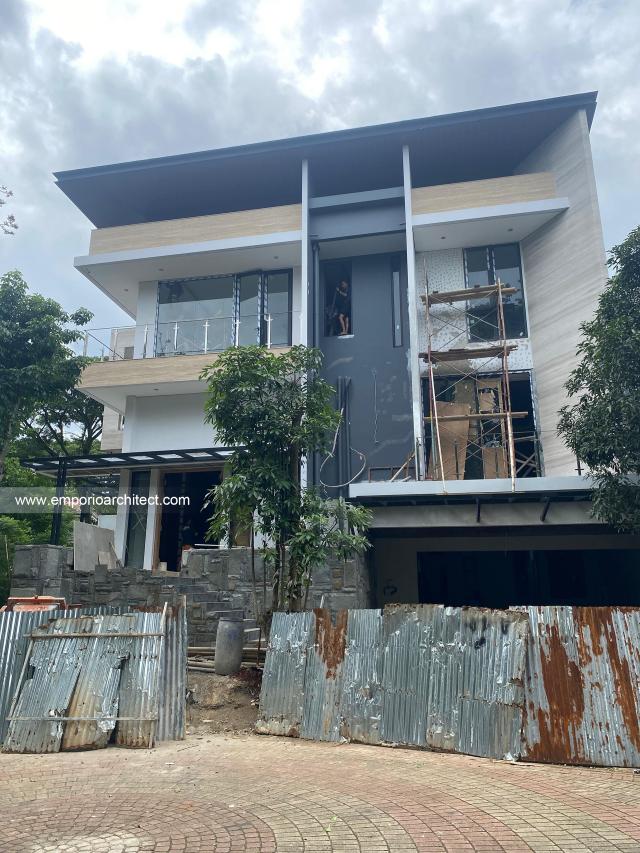 Progress Pembangunan Rumah Bapak CHT di BSD, Tangerang Selatan