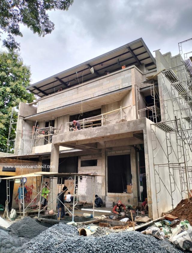 Progress Pembangunan Rumah Bapak HDL di Bekasi