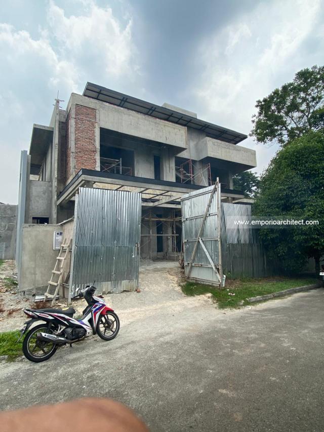 Progress Pembangunan Rumah Bapak LVN di BSD, Tangerang Selatan