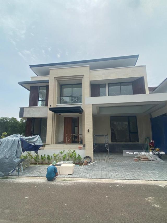 Progress Pembangunan Rumah Bapak YYM di BSD, Tangerang Selatan, Banten