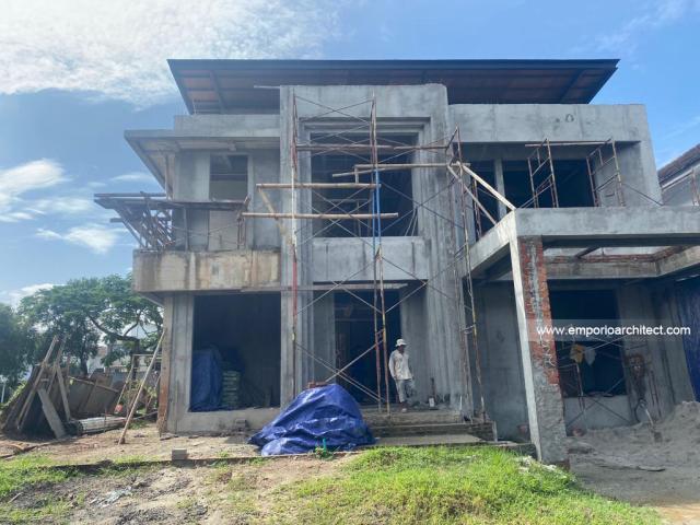 Progress Pembangunan Rumah Bapak YYM di BSD, Tangerang Selatan, Banten