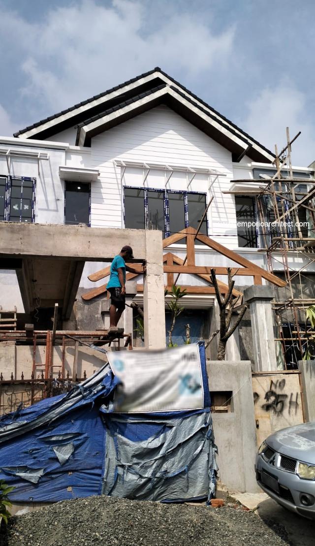 Progress Pembangunan Rumah Ibu M di Jakarta