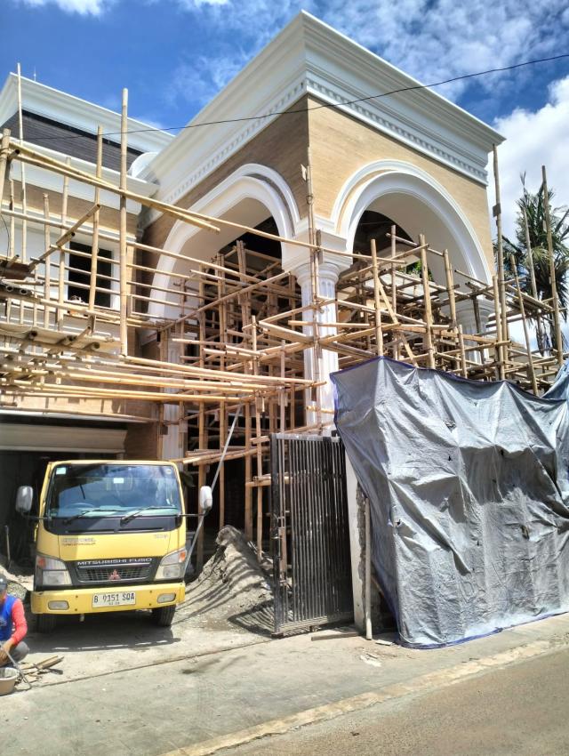 Progress Pembangunan Rumah Ibu Ria Ricis di Jakarta