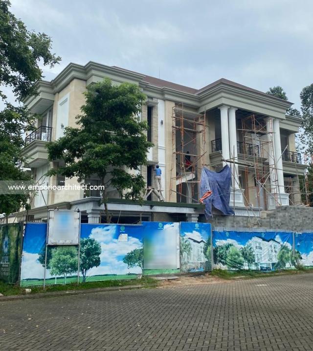 Progress Pembangunan Rumah Ibu SLV di BSD, Tangerang Selatan, Banten