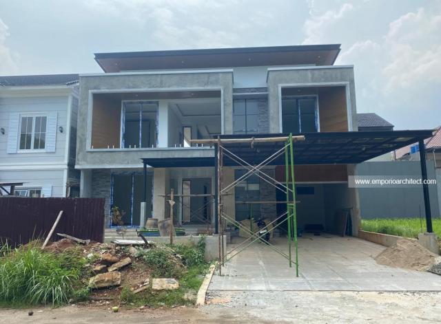 Progress Pembangunan Rumah Ibu SYN di Alam Sutera, Tangerang Selatan, Banten