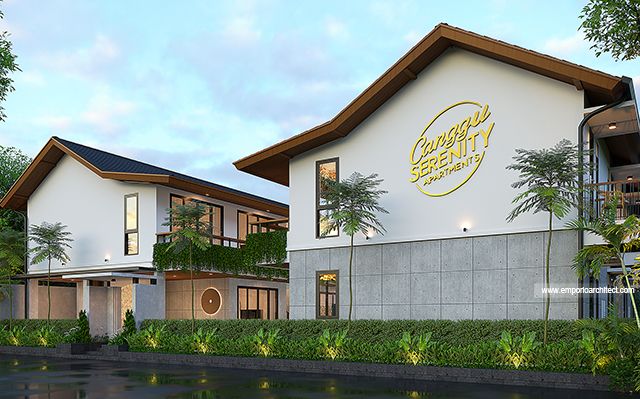 Desain Bangunan Modern 3 Lantai Bapak ATN 2015 di  Bali