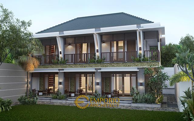 Desain Kost Villa Bali 2 Lantai Bapak Wayan Sudarma di  Denpasar, Bali