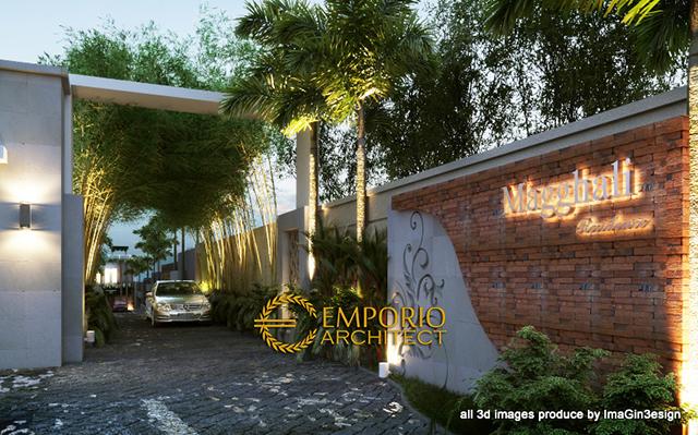 Desain Magghali Residence Style Villa Bali 2 Lantai di  Gerokgak, Tabanan, Bali