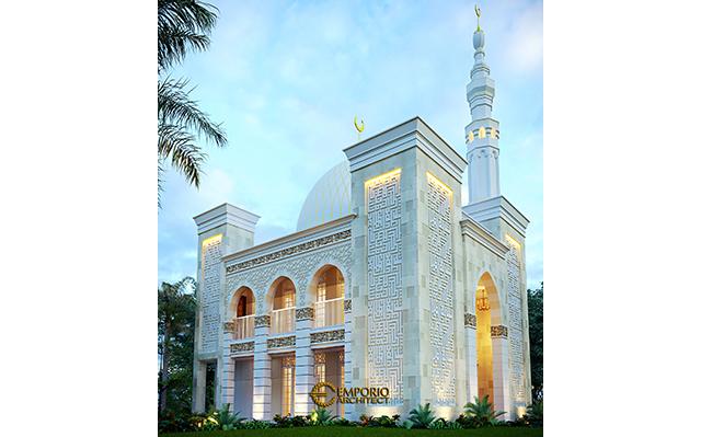 Desain Masjid Riyadhuul Ulum Style Classic 2 Lantai  di  Jakarta